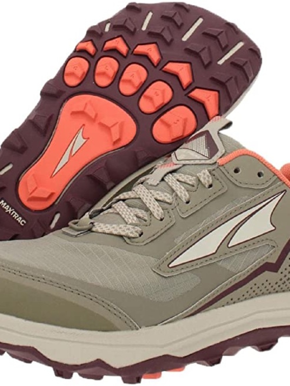 Altra Women's Lone Peak 5 in the classic "Khaki" — Hiking/Trail-Running